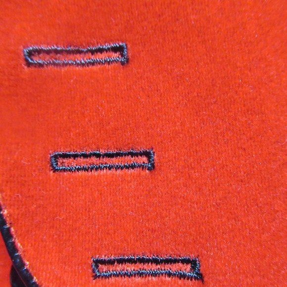 Red Velvety-Feel Stilletto Boots Size 41 (U.S. 8.5-9) - Picture 6 of 9